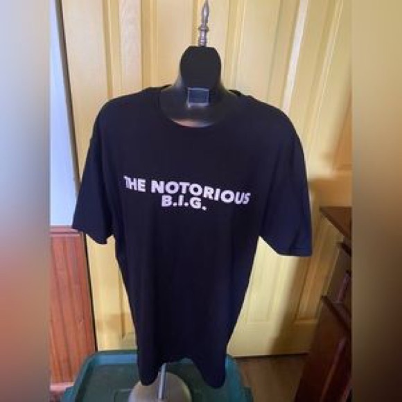 Other - Black "The Notorious B.I.G." Short Sleeve Tee